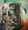 Alexander König: To plant milk [of art], 2010
Acrylic and oil on canvas, 200 x 190 cm

